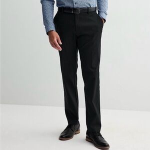 Apt 9 Men's Premier Flex Slim Fit Black Dress Pants